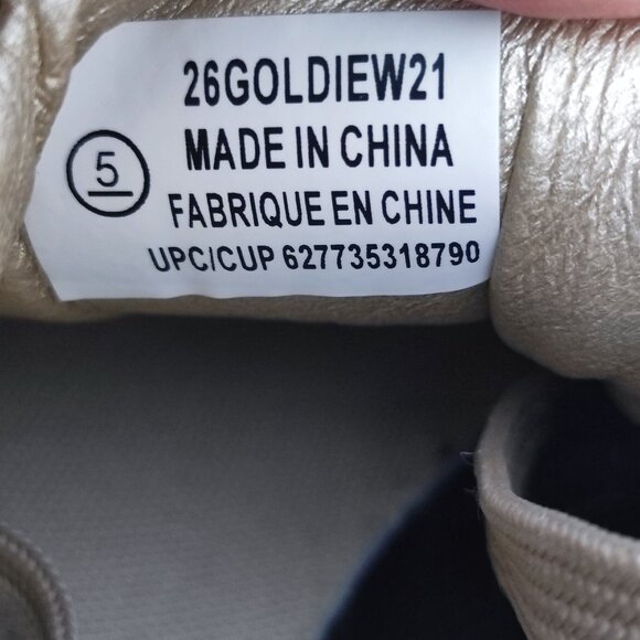 Mexx sneakers women's size 5 gold colour - Picture 7 of 14